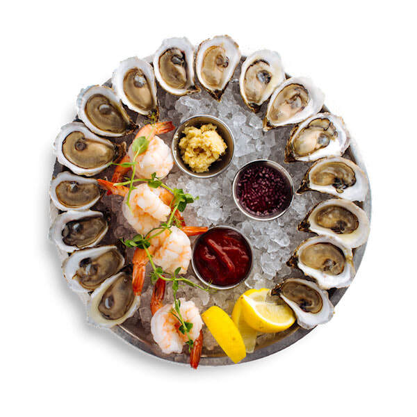 Black Magic Oyster Platter | Pelican Seafood Market & Grill